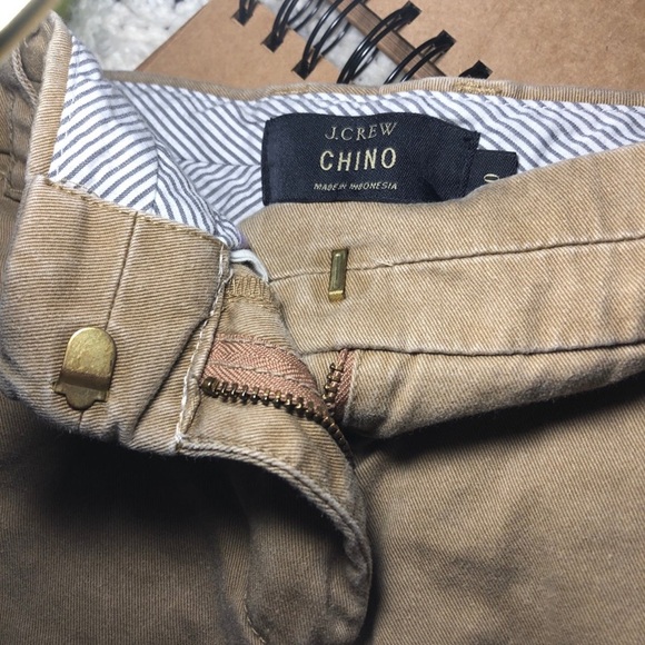 J. Crew Chino short shorts, tan, size 0 - Picture 3 of 3